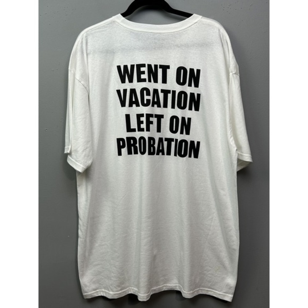 Fat Tuesday Cozumel Shirt Mens 2XL White Graphic Tee‎ Vacation Slogan Funny XXL